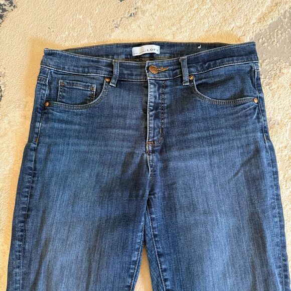 Ann Taylor LOFT Modern Skinny Jeans Pants in Blue Medium Wash Size 29/8 Regular - Picture 3 of 10